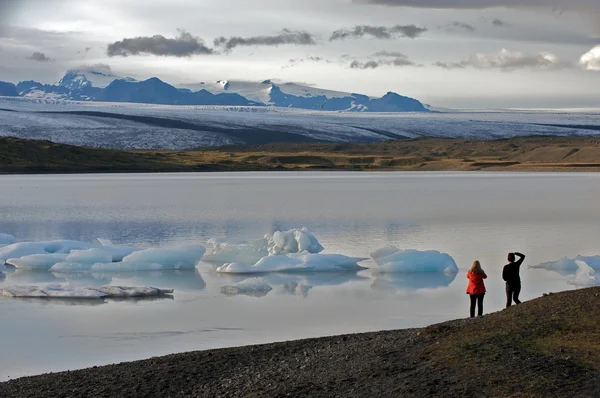 Lagune de glacier Islande — Photo