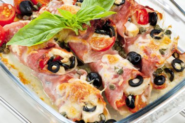 fırında jambon