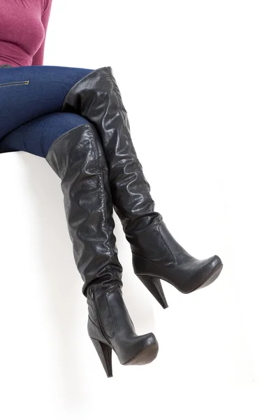 Fashionable boots — Stock Photo, Image
