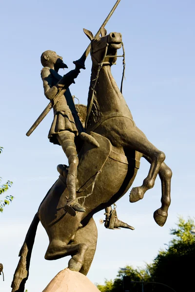 Статуя Дон Кихота — стоковое фото