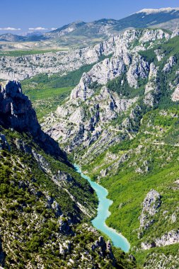 Verdon Gorge clipart