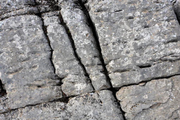 Rachaduras na pedra — Fotografia de Stock
