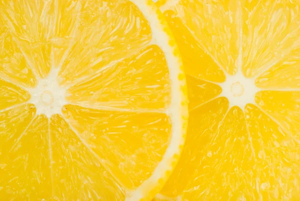 stock image Sliced lemon