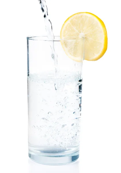 Water in het glas — Stockfoto