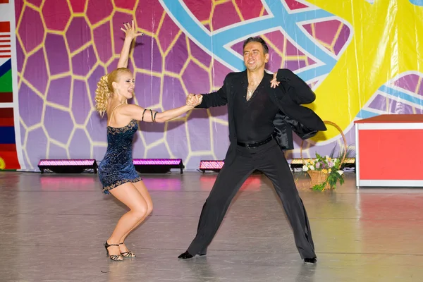 Χορευτές salsa — Φωτογραφία Αρχείου
