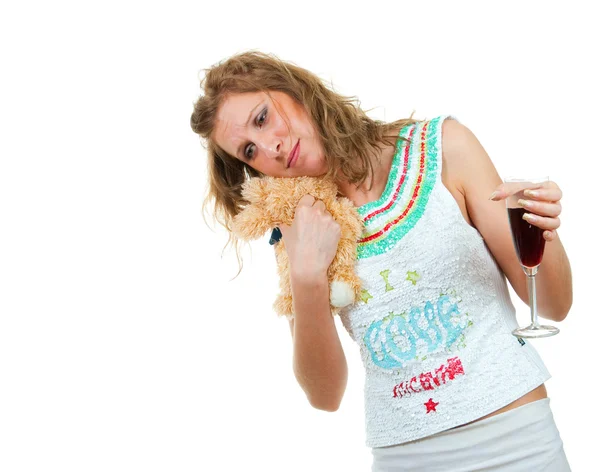 Pijane kobiety — Zdjęcie stockowe