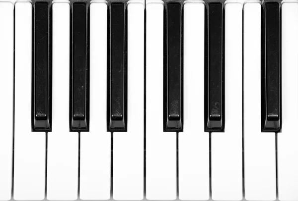 Клавиатура фортепиано — стоковое фото