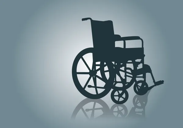 轮椅，轮椅 — 图库矢量图片#