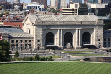 Kansas City Skyline - Union Station clipart