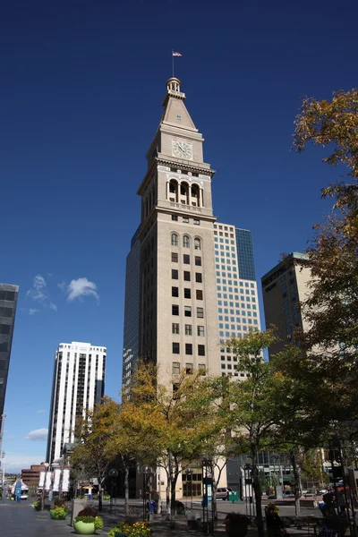 Historiska D & F Clocktower - Denver — Stockfoto