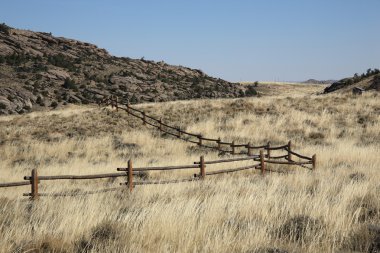 Wyoming Grassland Landscape clipart