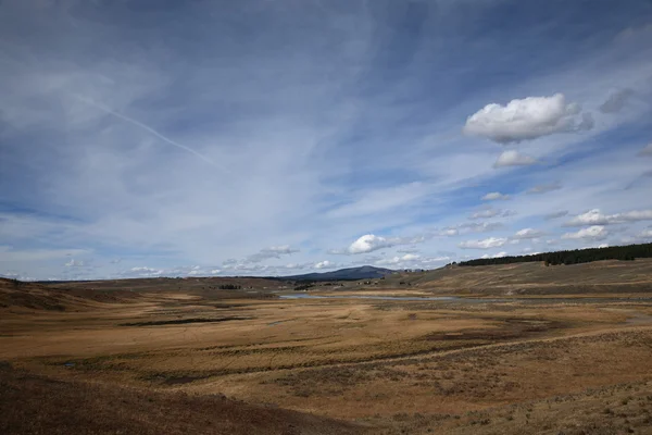 Yellowstone landschap — Stockfoto