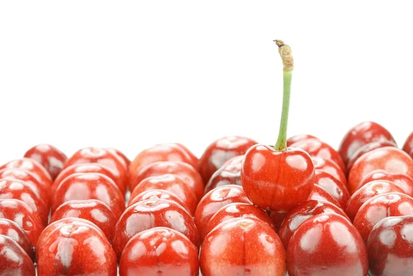 Свіжі яскраво-червоні ягоди — стокове фото