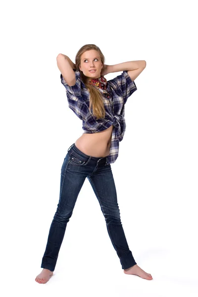 Country-girl — Stock Photo, Image