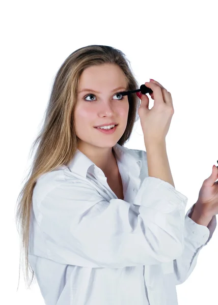 Ochtend make-up — Stockfoto