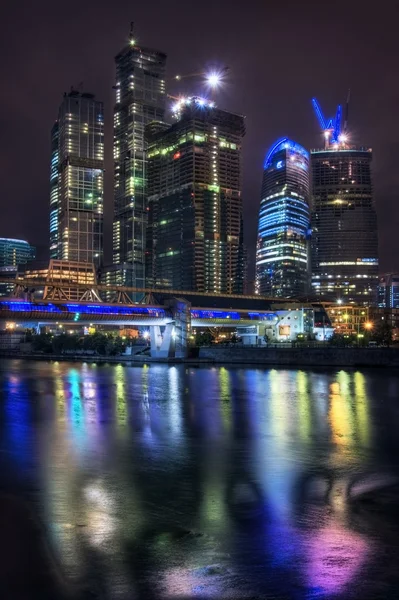 Хмарочоси в Москві — стокове фото