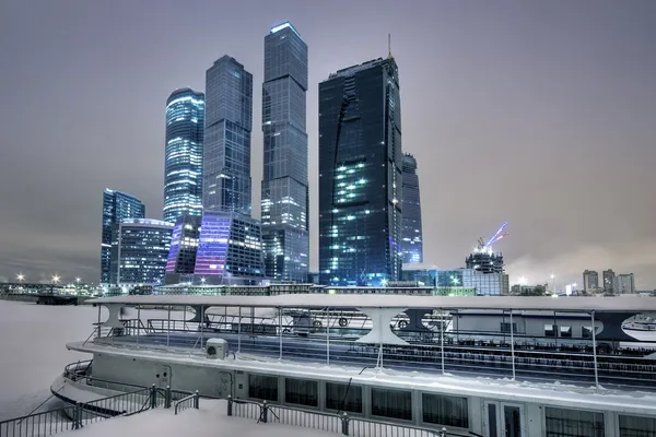 Небоскрёбы Москвы — стоковое фото