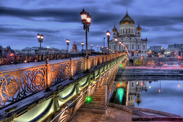 Cathedral of Christ the Saviour church — Stock Photo, Image