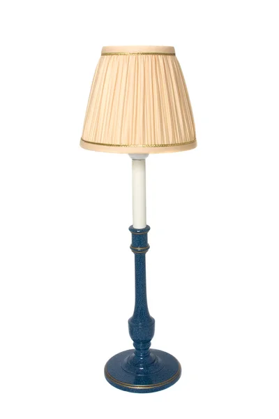 Lámpara de escritorio sobre fondo blanco — Foto de Stock