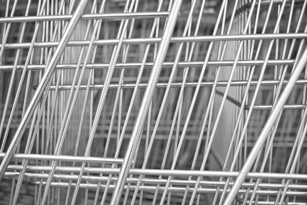 Stock image Shopping carts detail