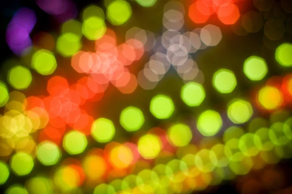 Disco světla mimo zaměření — Stock fotografie