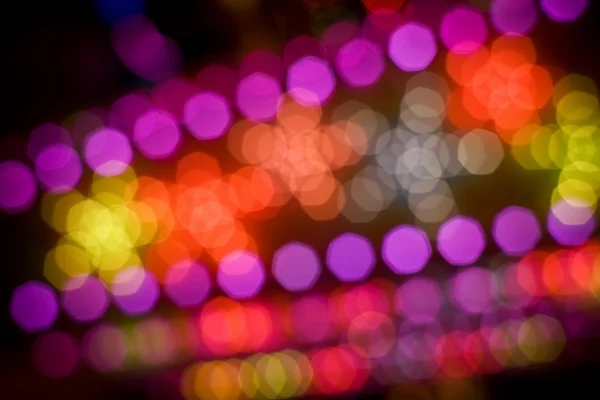 Disco lichten uit van focus — Stockfoto