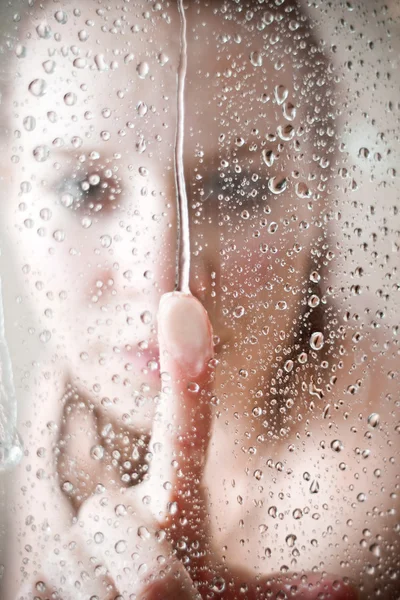 Kąpieli kobieta — Zdjęcie stockowe