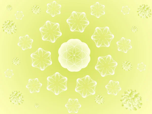 Blumenmuster Hintergrund — Stockvektor