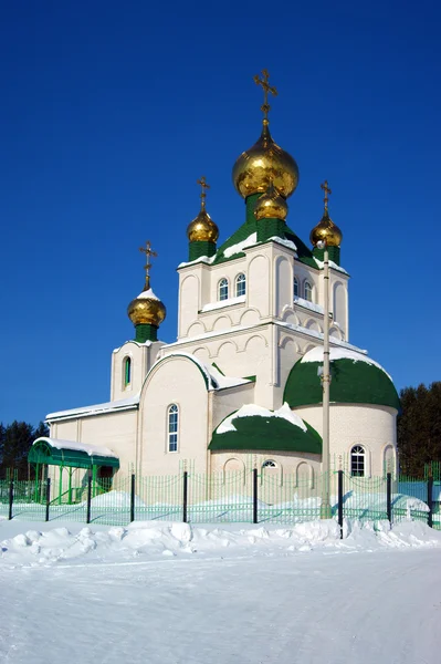 Orosz ortodoxia templom — Stock Fotó