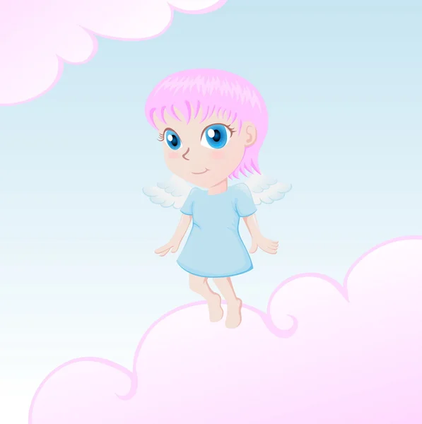 stock vector Little Angel