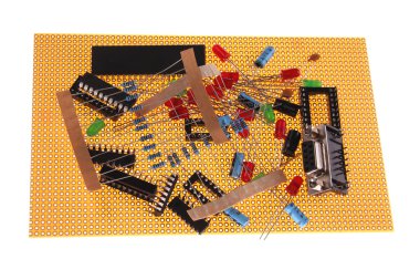 Hobby electronic parts clipart