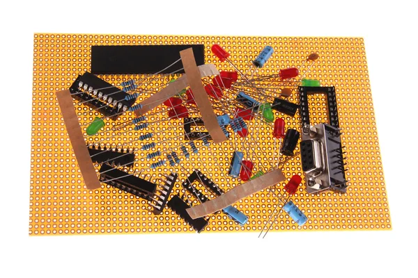 Hobby electronic parts — Stockfoto