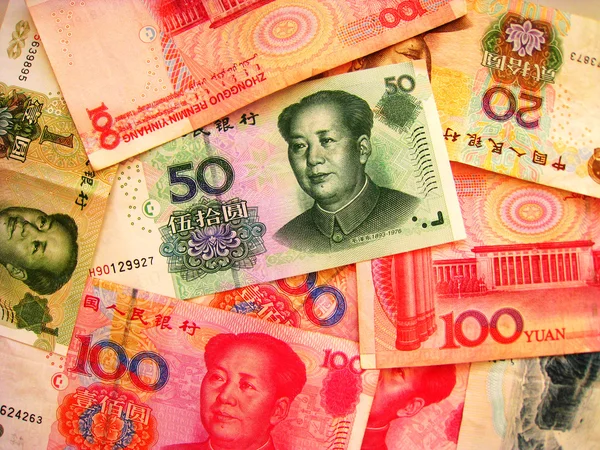 Chiny waluty — Zdjęcie stockowe