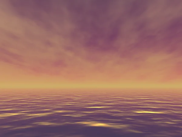 stock image Evening ocean