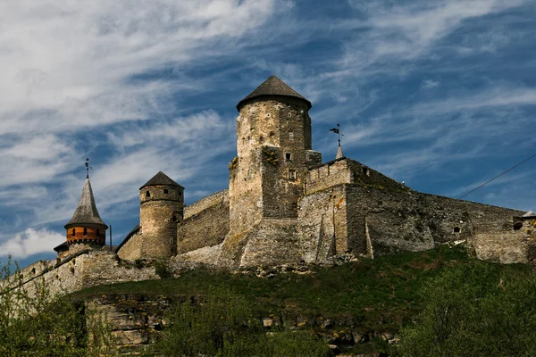 stock image Old castle on a hill