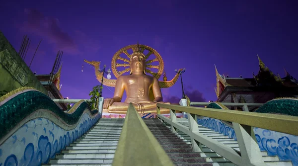 Ogromny duży posąg Buddy — Zdjęcie stockowe