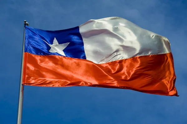 stock image Chilean flag