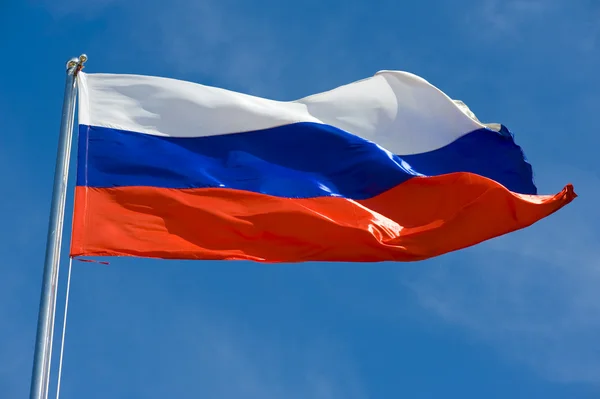 Russian flag — Stock Photo, Image