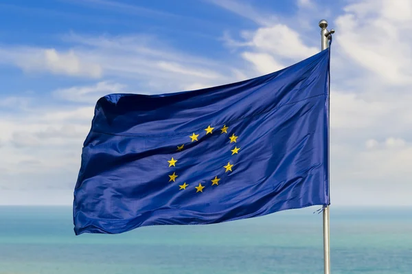Флаг Европейского союза — стоковое фото