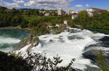 Rhine falls largest in europe clipart