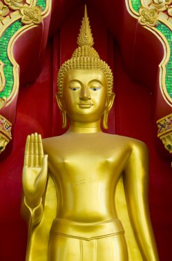 Golden buddha on samui islands, thailand clipart