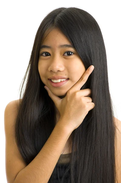 Hermosa asiática teeny — Foto de Stock