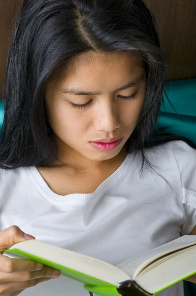 stock image Woman reading a book