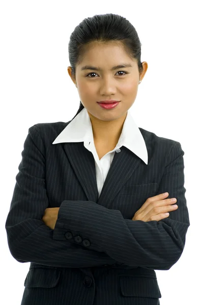 Portrait d'une jeune femme d'affaires — Photo