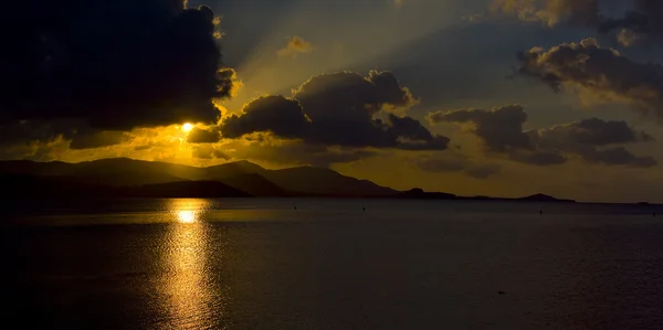 stock image Sunset in koh samui, thailand