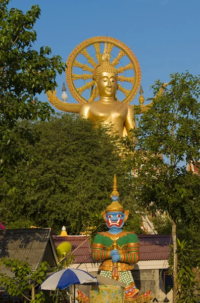 Großer Buddha auf der Insel Samui, Thailand — Stockfoto