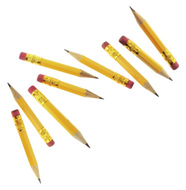 Short Pencils clipart
