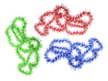 Christmas Tinsels clipart