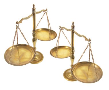 Brass Scales clipart