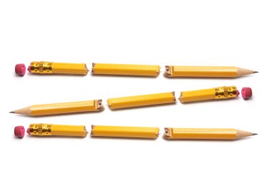 Broken Pencils clipart